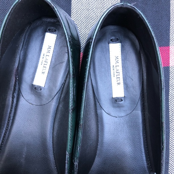 MM LaFleur The Grace Loafer - Embossed Croc.          Size 37 1/2 / 7.5 - Picture 4 of 6